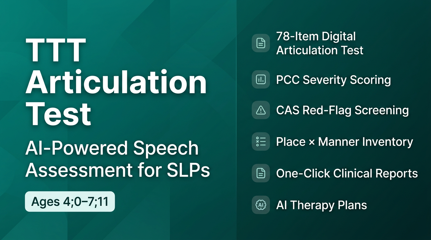 Speech Sound Developmental Norms – Articulation Test Reference Guide